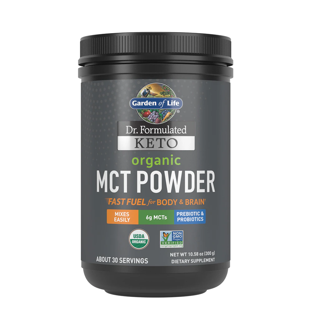 Garden of Life Dr. Formulated Keto Organic MCT Powder -- 10.58 oz