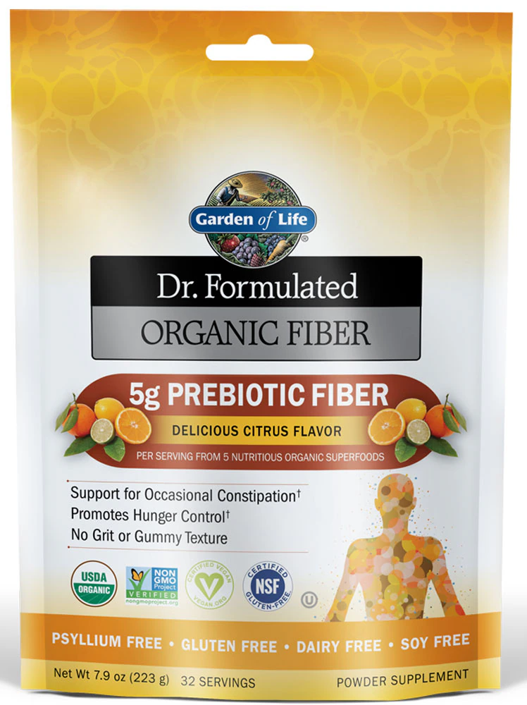 Garden of Life Dr. Formulated Organic Fiber Citrus -- 7.9 oz