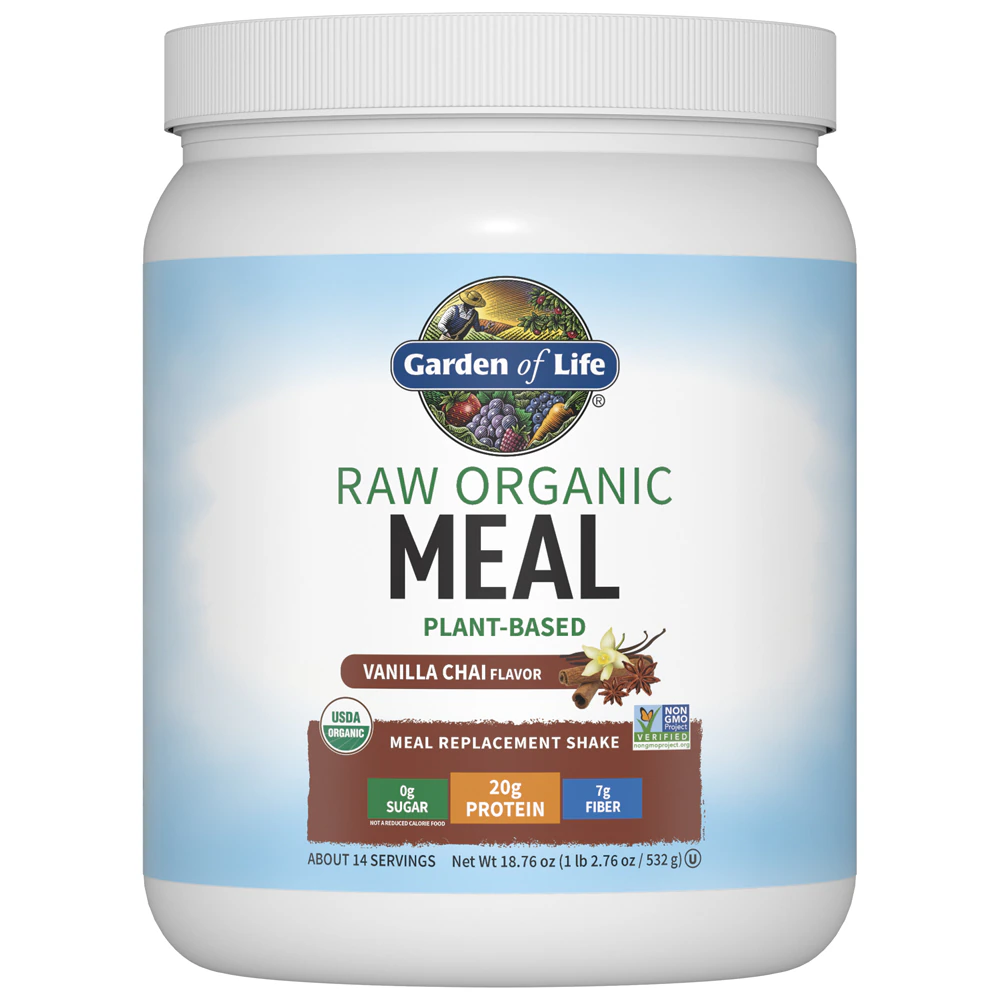 Garden of Life Organic Raw Meal Vanilla Chai -- 18.76 oz