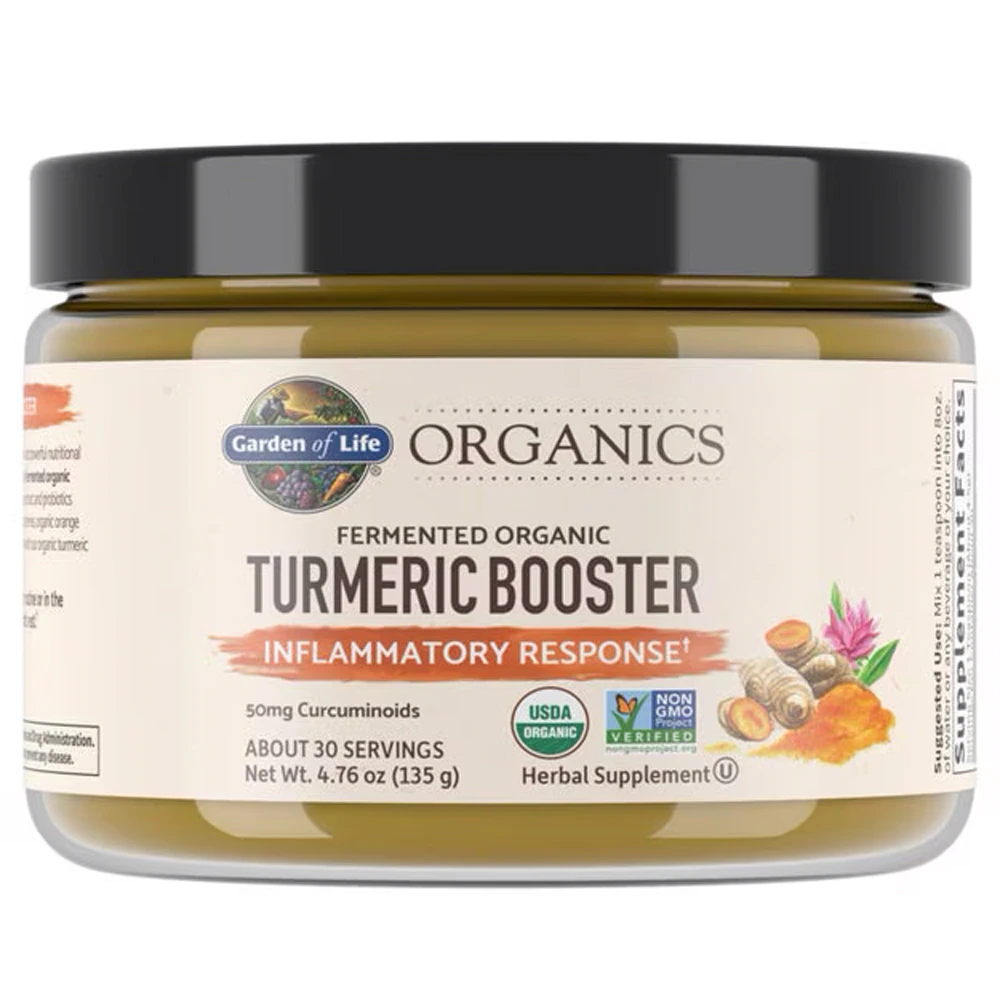Garden of Life Organics Turmeric Boost Inflammatory Response -- 4.76 oz
