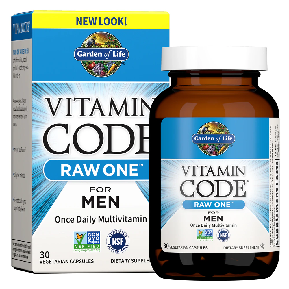 Garden of Life Raw One? Multivitamin For Men -- 30 Vegetarian Capsules