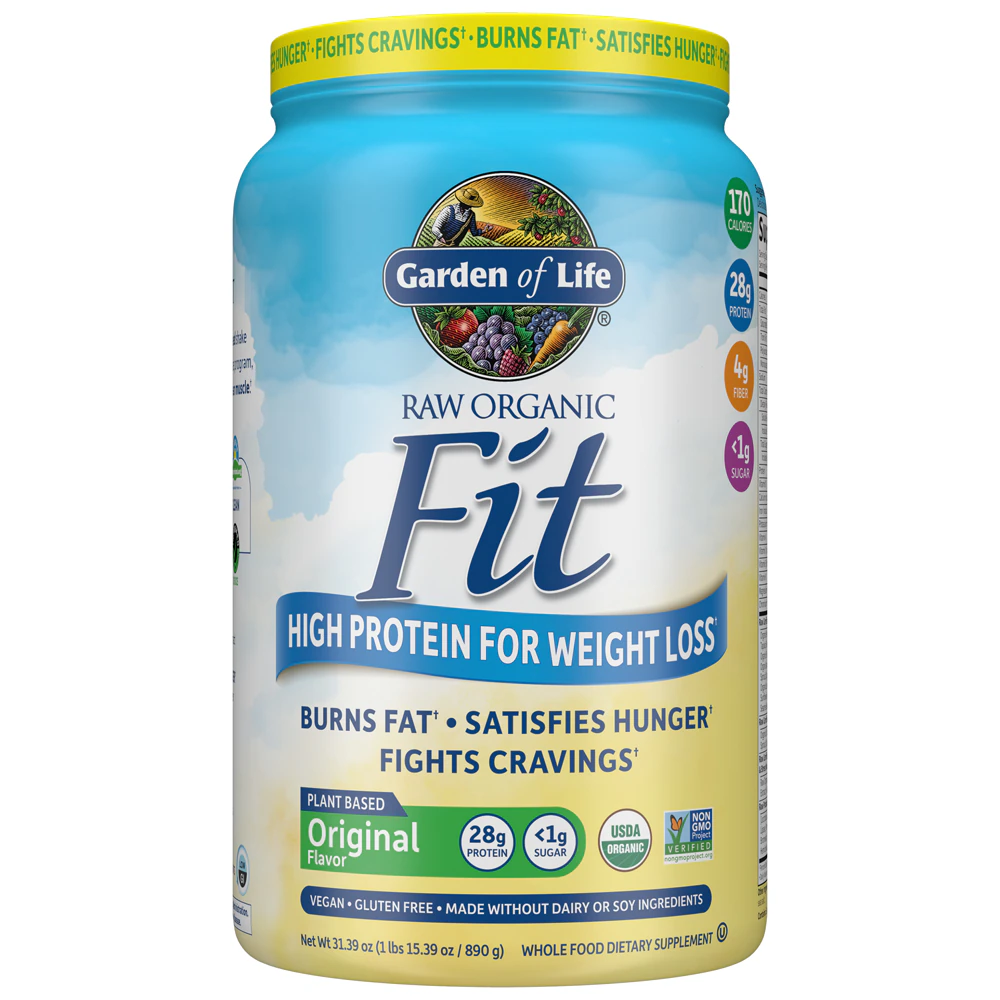 Garden of Life Raw Organic Fit Plant-Based Original -- 30.1 oz