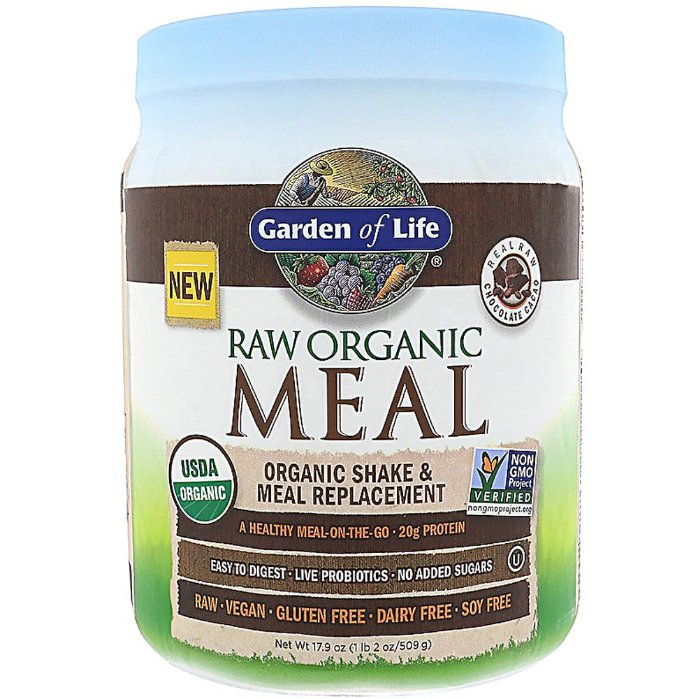 Garden of Life Raw Organic Meal Chocolate -- 19.01 oz