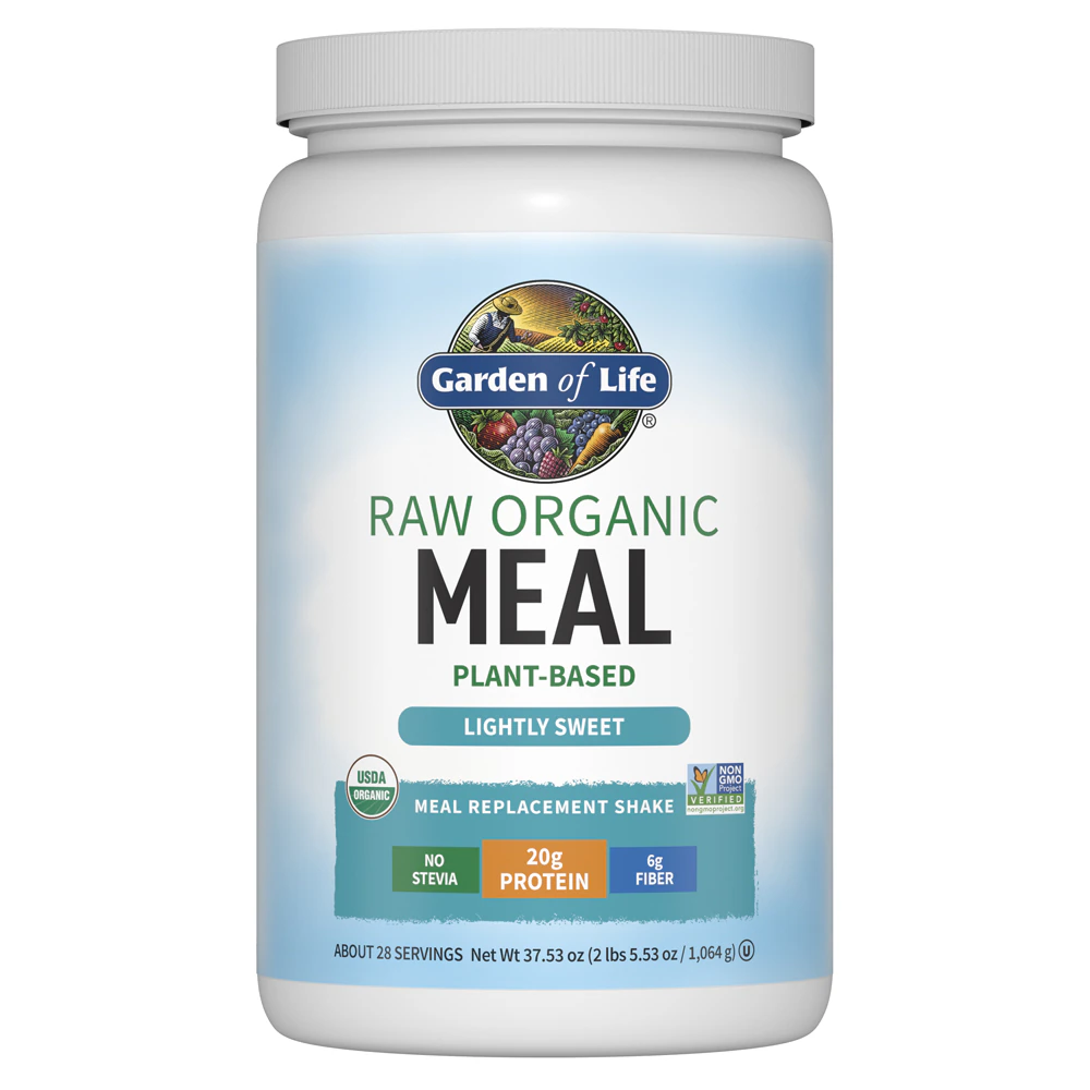 Garden of Life Raw Organic Meal Lightly Sweet -- 37.53 oz