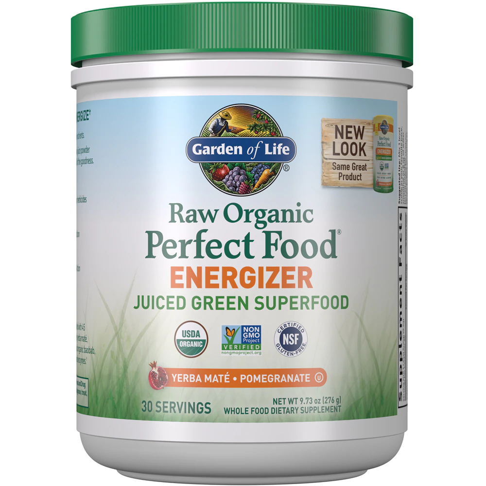 Garden of Life Raw Organic Perfect Food Energizer -- 9.8 oz
