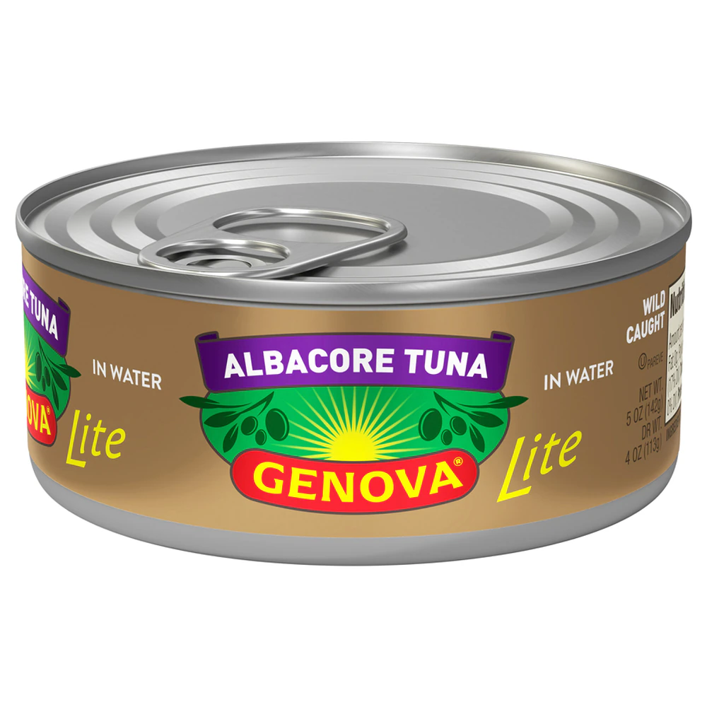 Genova Albacore Tuna in Water with Sea Salt -- 5 oz