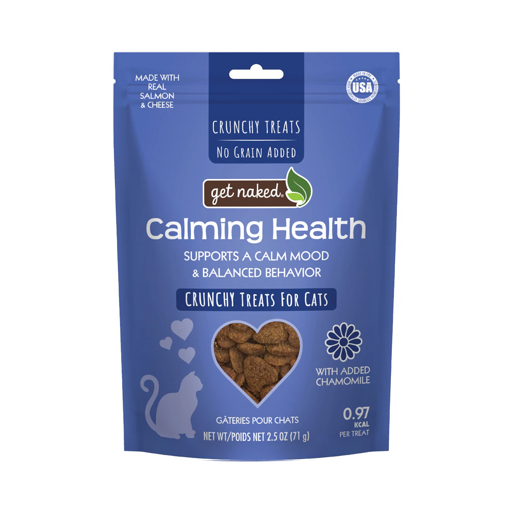 Get Naked Cat Crunchy Treats Calming Health Salmon & Cheese -- 2.5 oz