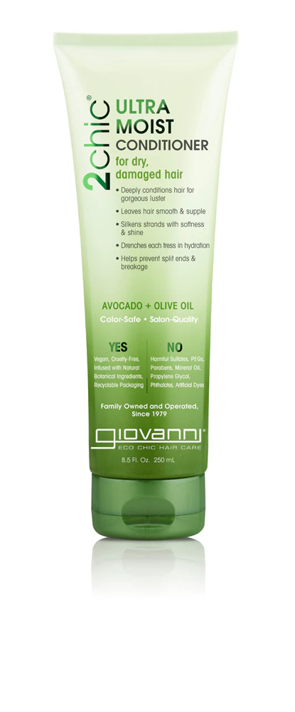 Giovanni 2chic Ultra-Moist Conditioner with Avocado & Olive Oil -- 8.5 fl oz