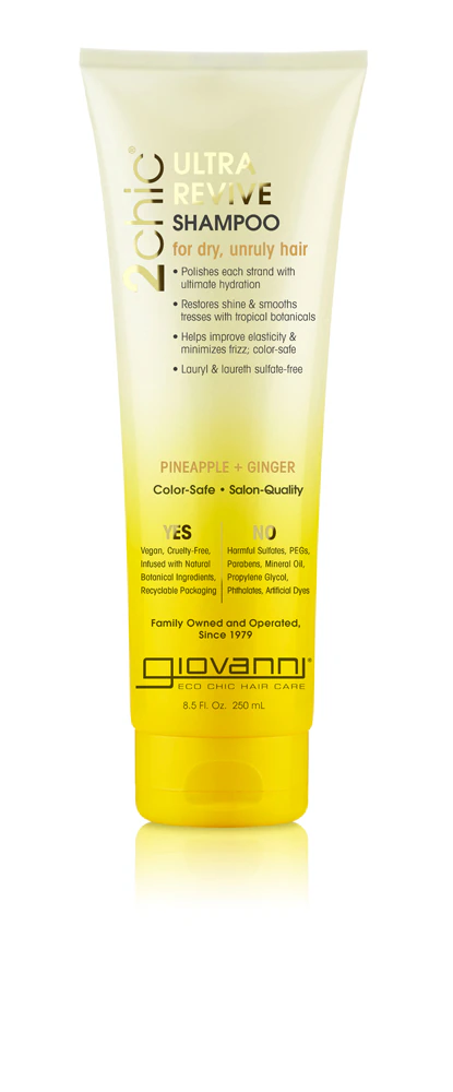 Giovanni 2chic Ultra-Revive Shampoo with Pineapple & Ginger -- 8.5 fl oz