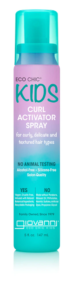 Giovanni Eco Chic Kids Curl Activator Spray -- 5 fl oz