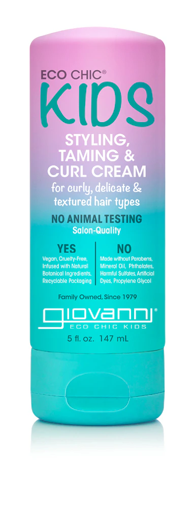 Giovanni Eco Chic Kids Styling & Taming Curl Cream -- 5 fl oz