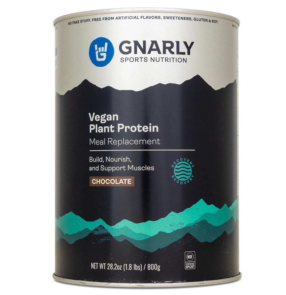 Gnarly Nutrition Vegan Protein - NSF Certified for Sport Chocolate -- 36.8 oz