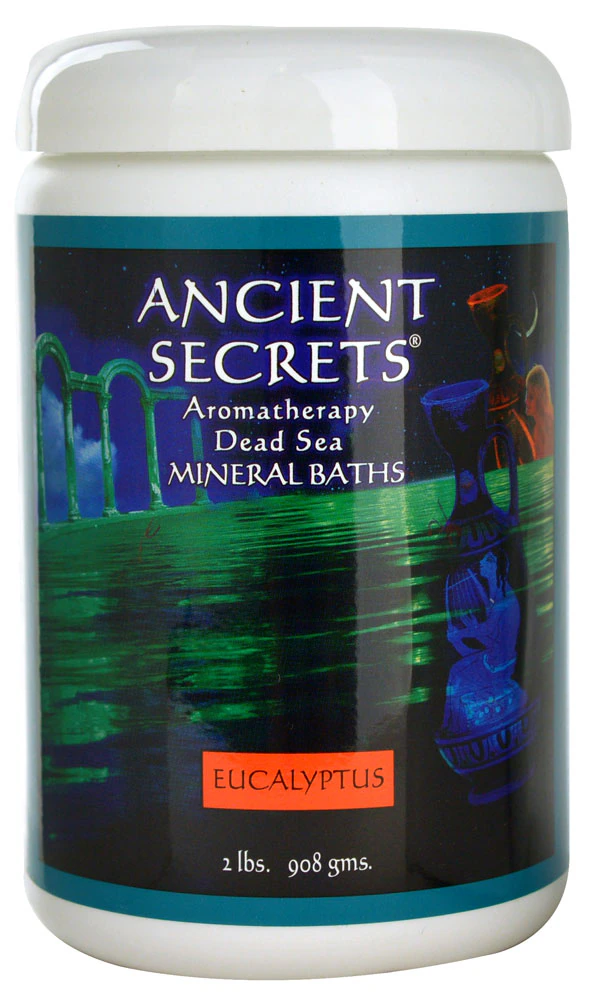 Ancient Secrets Aromatherapy Dead Sea Mineral Baths Eucalyptus -- 2 lbs