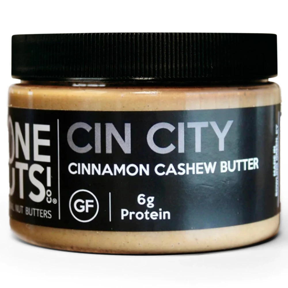 Gone Nuts Co Gluten Free Cin City Cashew Butter -- 12 oz