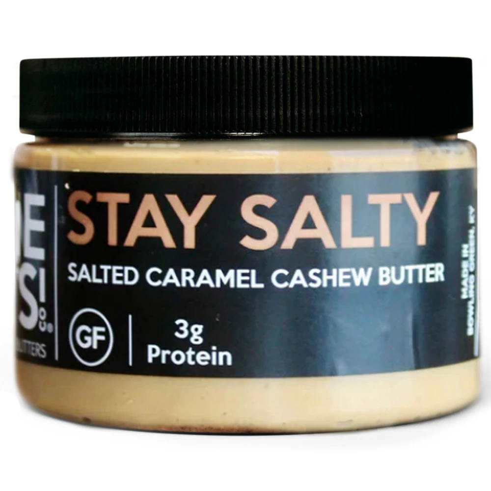 Gone Nuts Co Gluten Free Stay Salty Salted Caramel Cashew Butter -- 12 oz