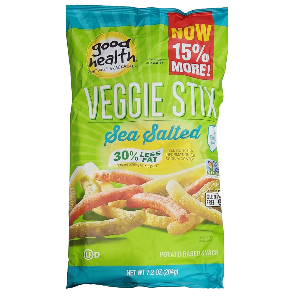 Good Health Inc. Veggie Stix Sea Salt -- 7.2 oz