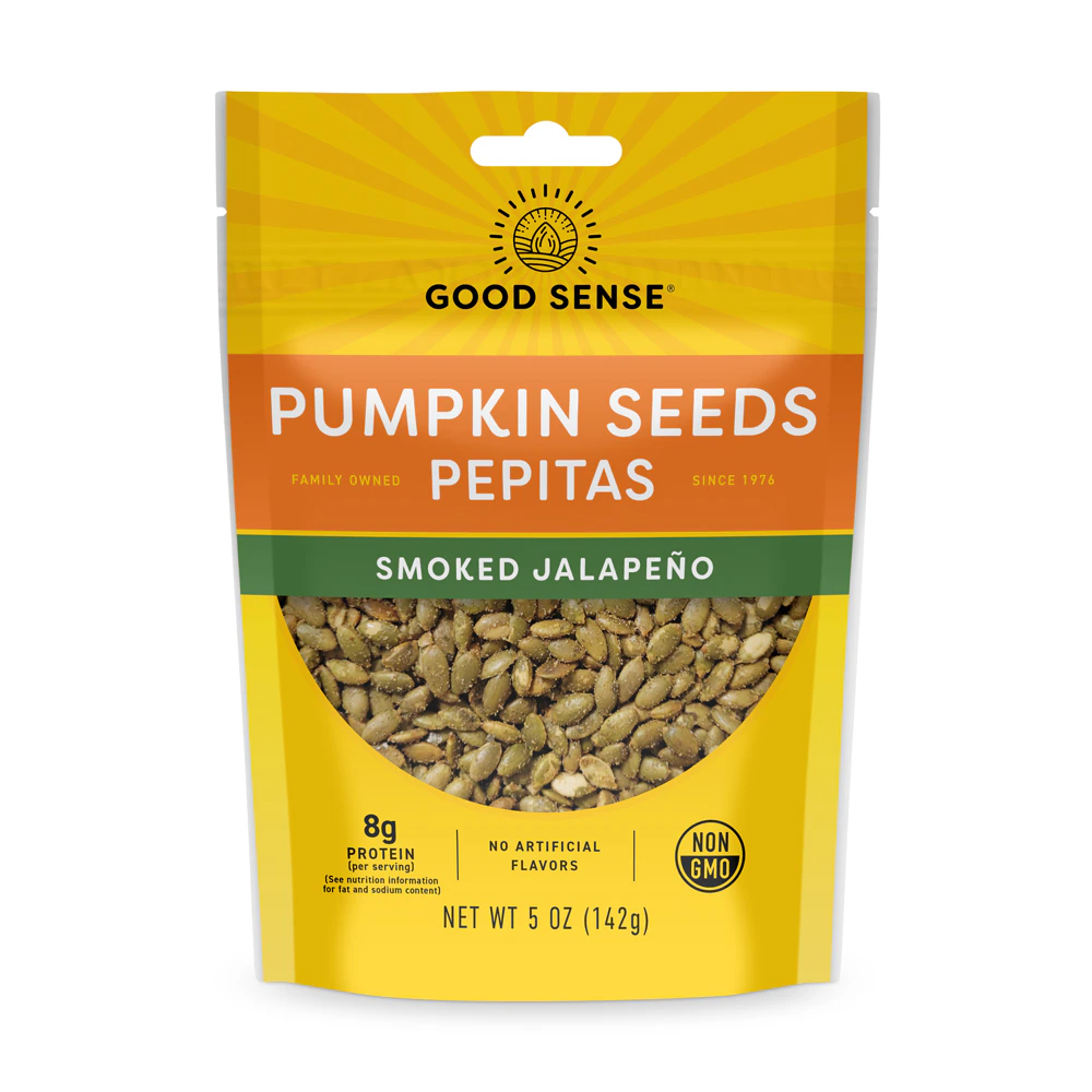 Good Sense Pumpkin Seeds Pepitas Jalapeno Smoked -- 5 oz