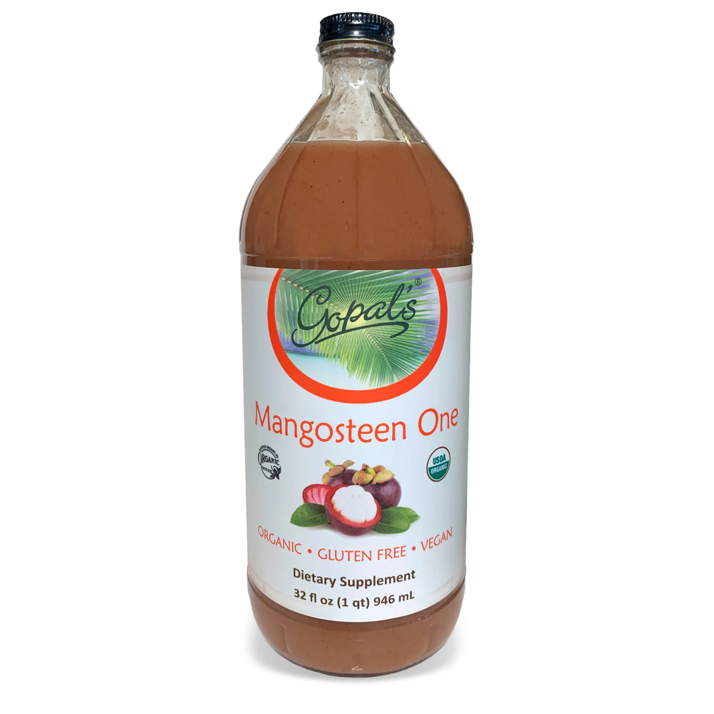 Gopal's Organic Mangosteen One Superfruit Juice -- 32 fl oz