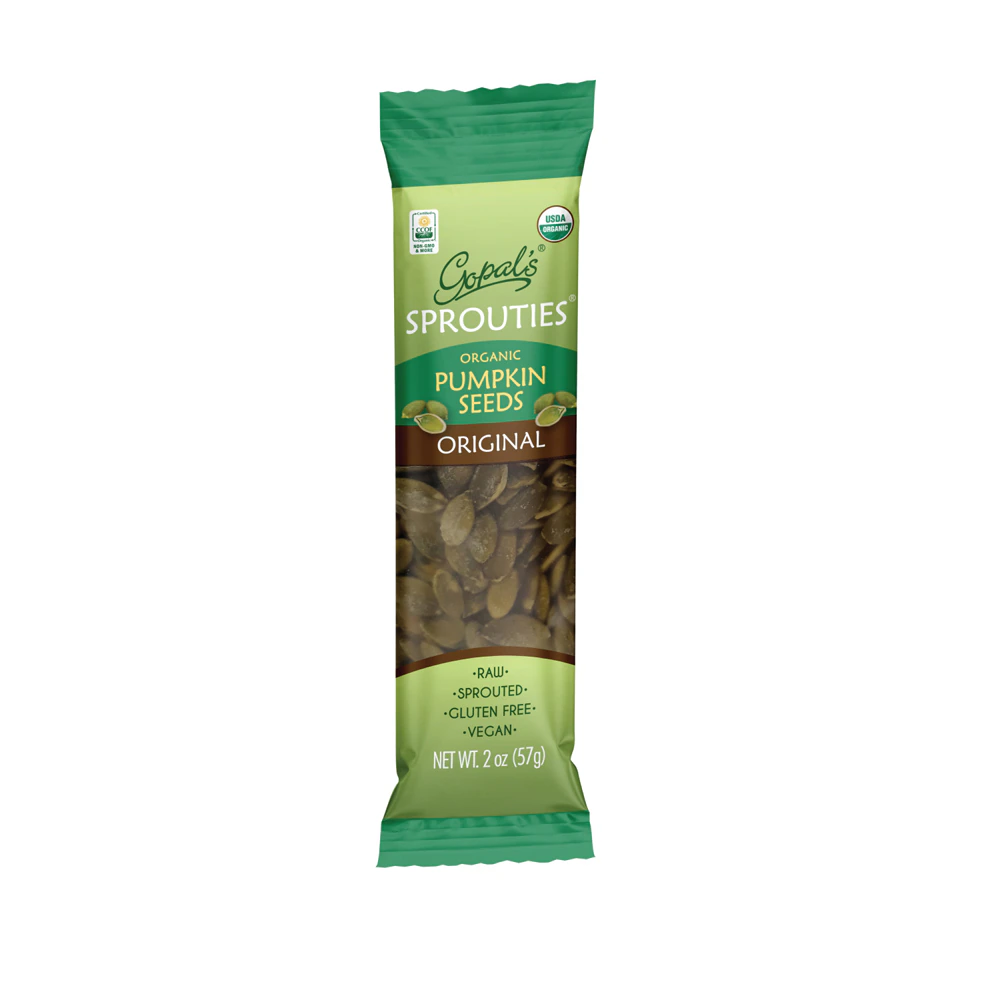 Gopal's Sprouties Organic Pumpkin Seeds Original -- 2 oz