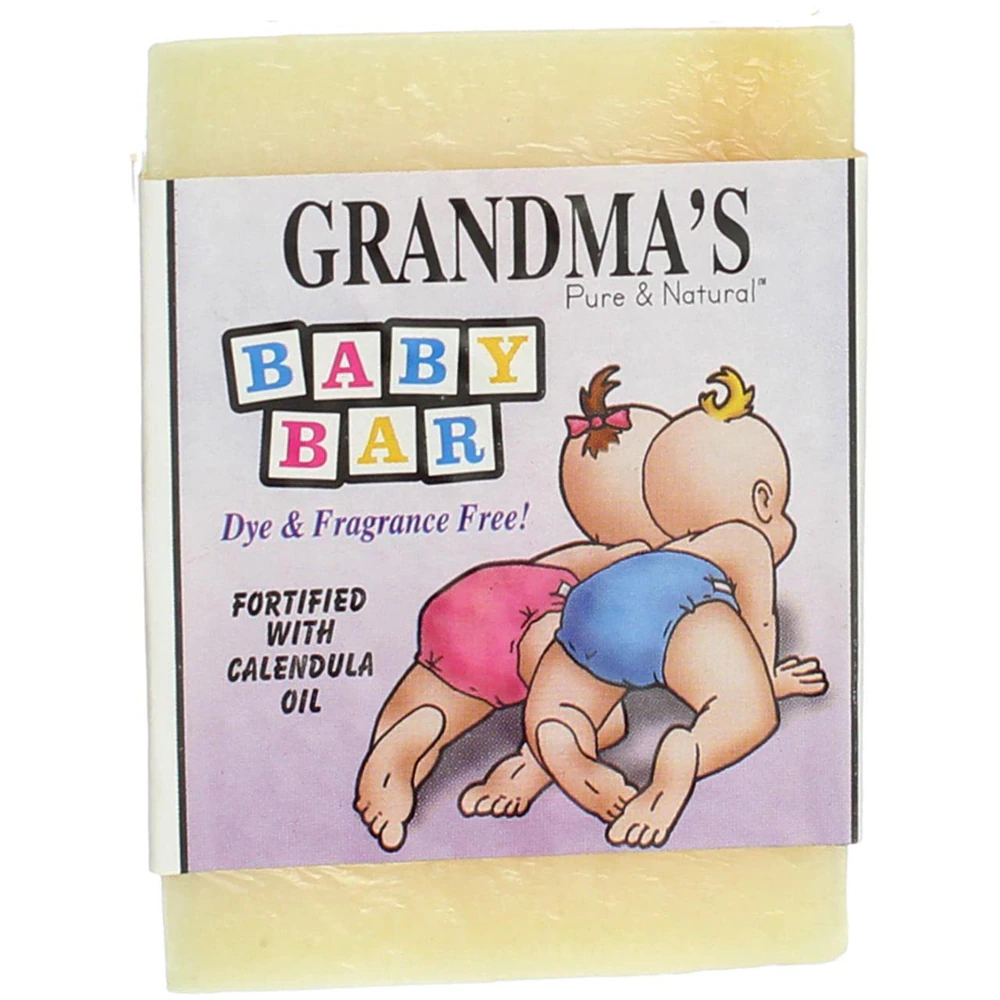 Grandma's Pure & Natural - Baby Bar Bath Soap -- 4 oz