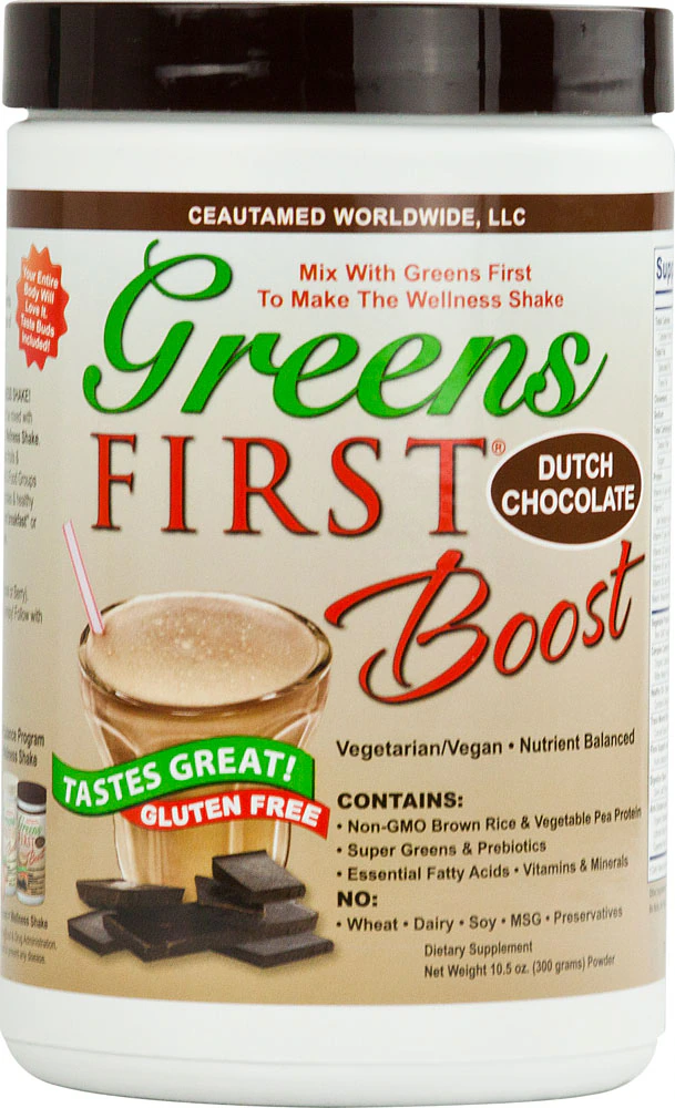 Greens First Boost Dutch Chocolate -- 10.5 oz