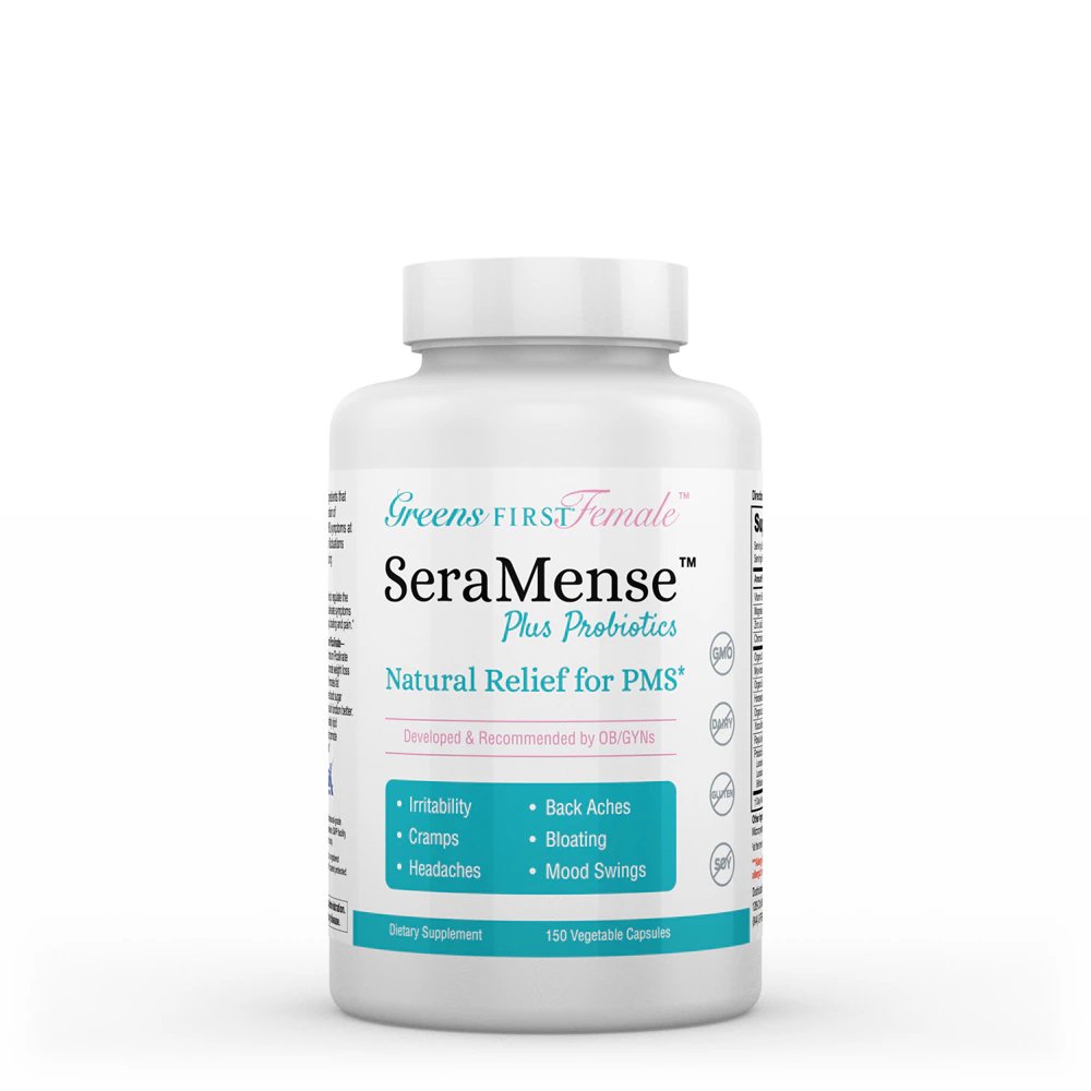 Greens First Female - SeraMense Plus Probiotics -- 150 Vegetable Capsules