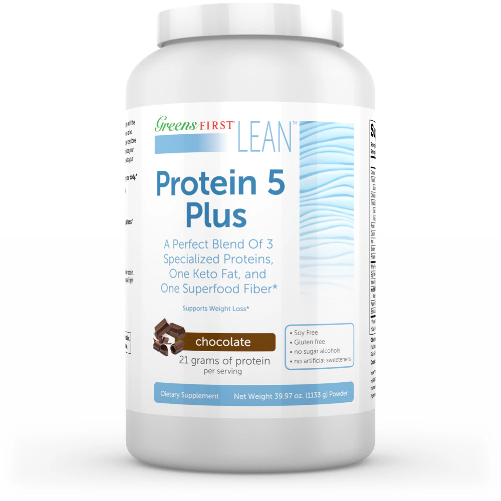 Greens First Lean Protein 5 Plus Chocolate -- 39.97 oz