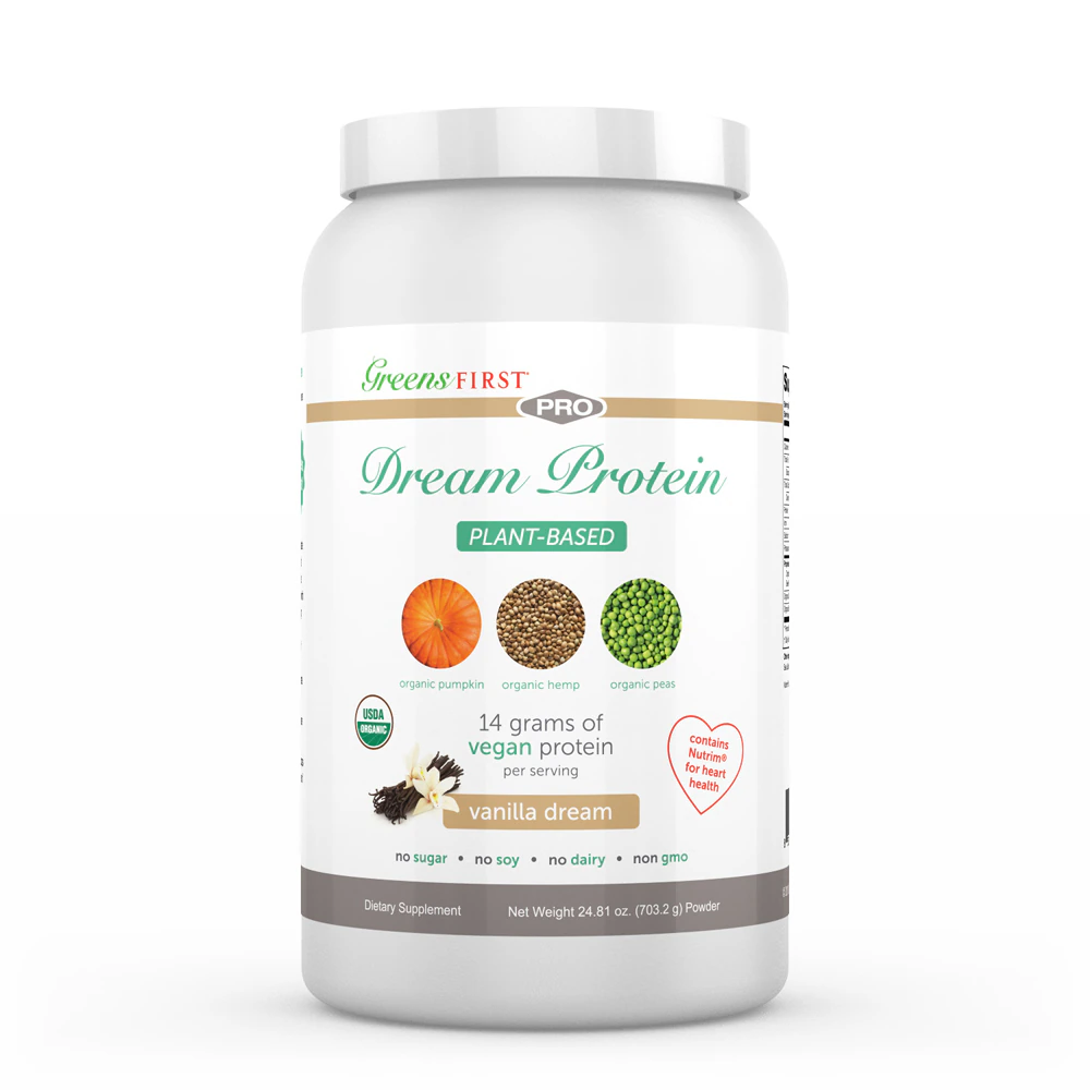 Greens First Pro Dream Protein Plant-Based Vanilla -- 24.81 oz