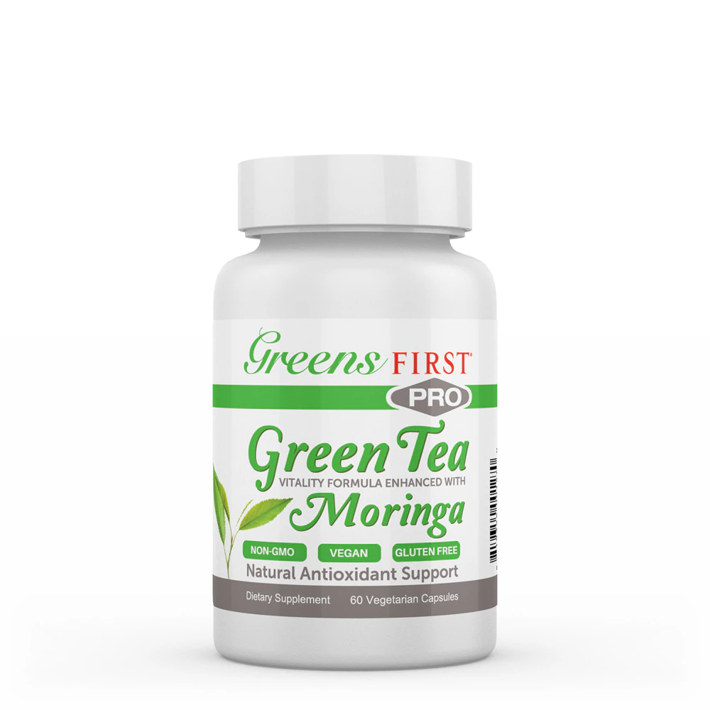 Greens First Pro Green Tea Moringa -- 60 Capsules