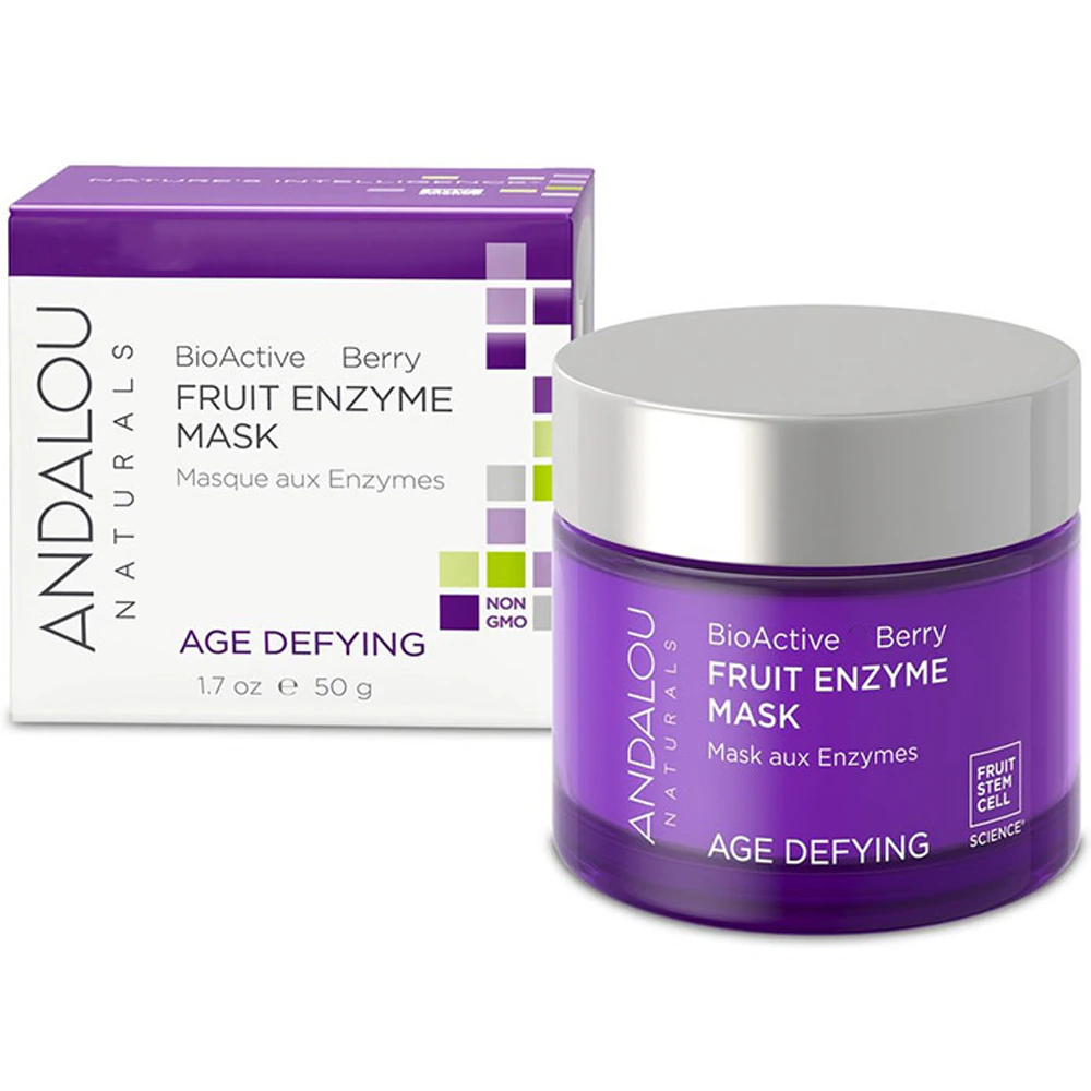 Andalou Naturals BioActive Berry Fruit Enzyme Mask -- 1.7 fl oz