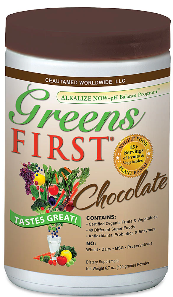 Greens First Superfood Drink Mix Chocolate -- 1437 oz