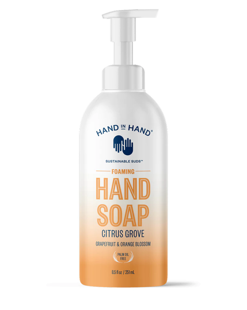 Hand in Hand Foaming Hand Soap Citrus Grove -- 8.5 fl oz