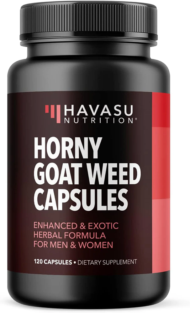 Havasu Nutrition Horny Goat Weed Capsules -- 120 Capsules