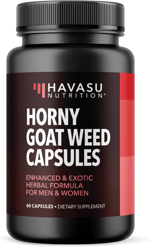 Havasu Nutrition Horny Goat Weed Capsules -- 60 Capsules