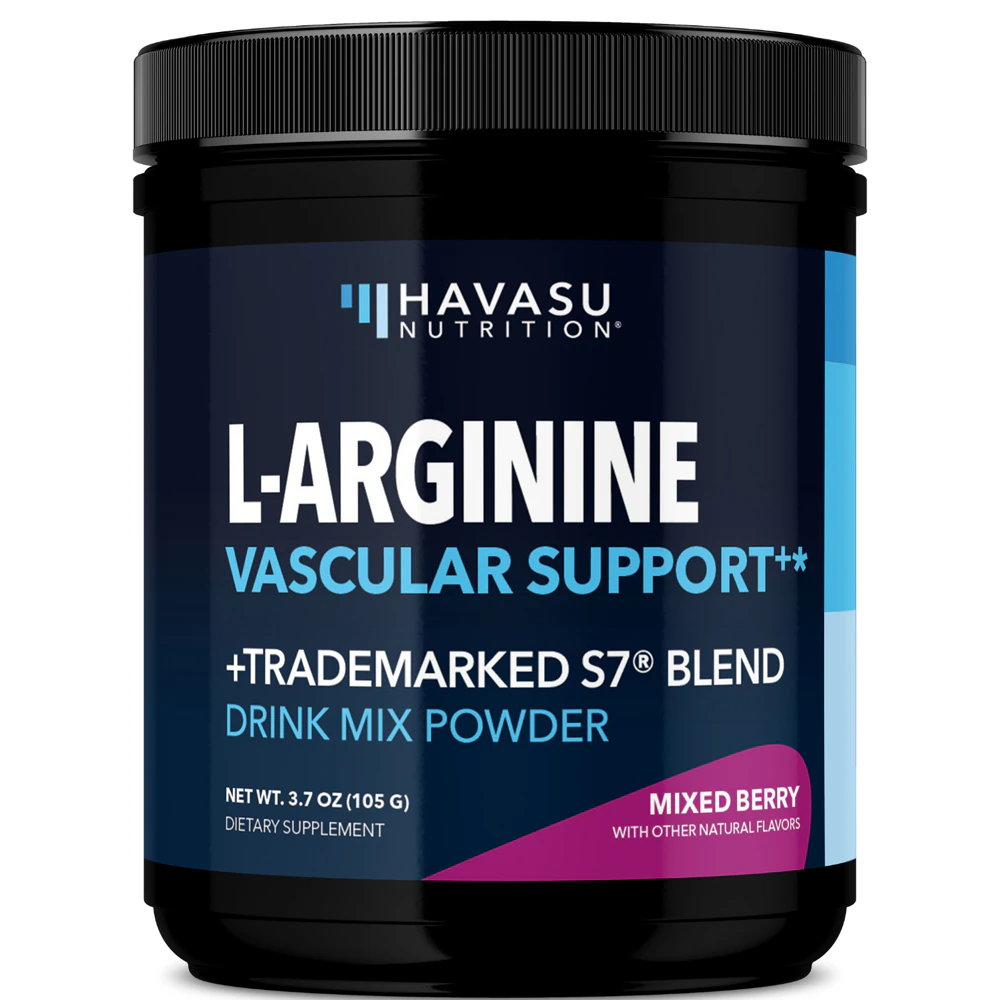 Havasu Nutrition L-Arginine Powder Mixed Berry -- 3.7 oz