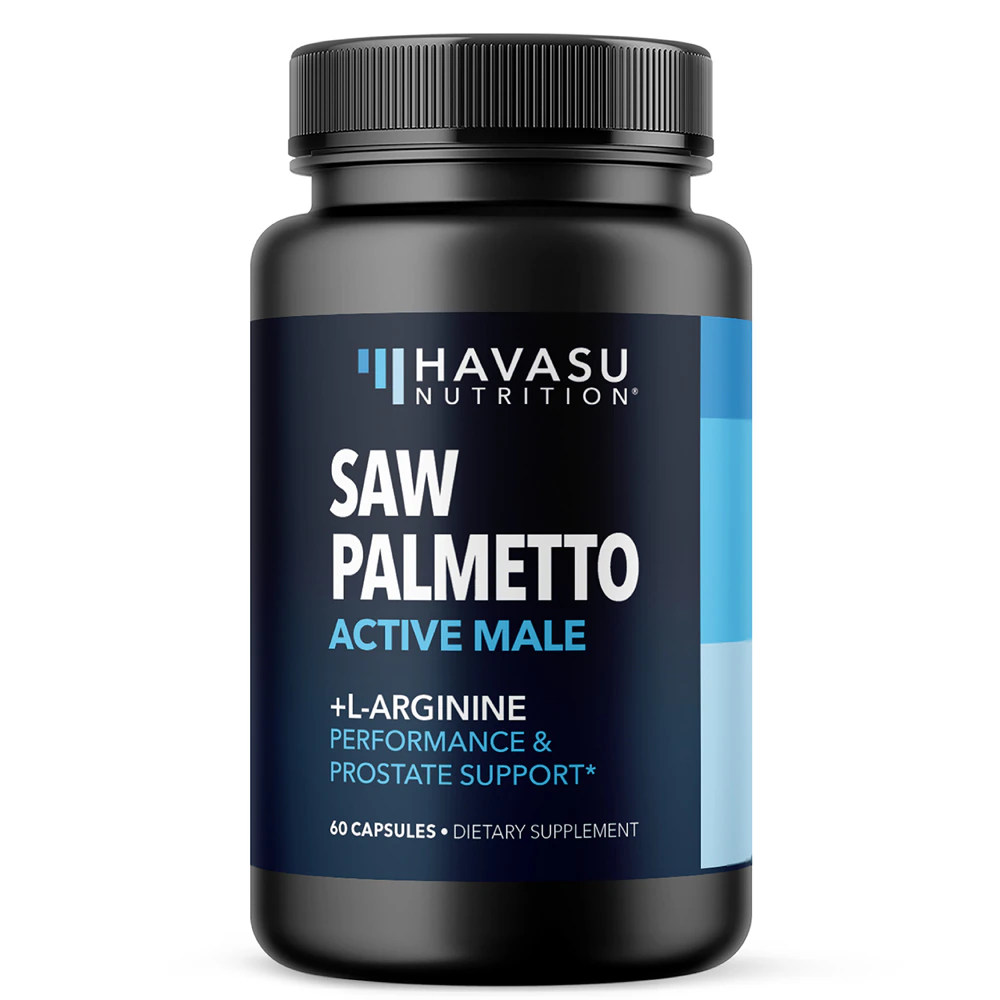 Havasu Nutrition Saw Palmetto Active Male + L-Arginine -- 60 Capsules