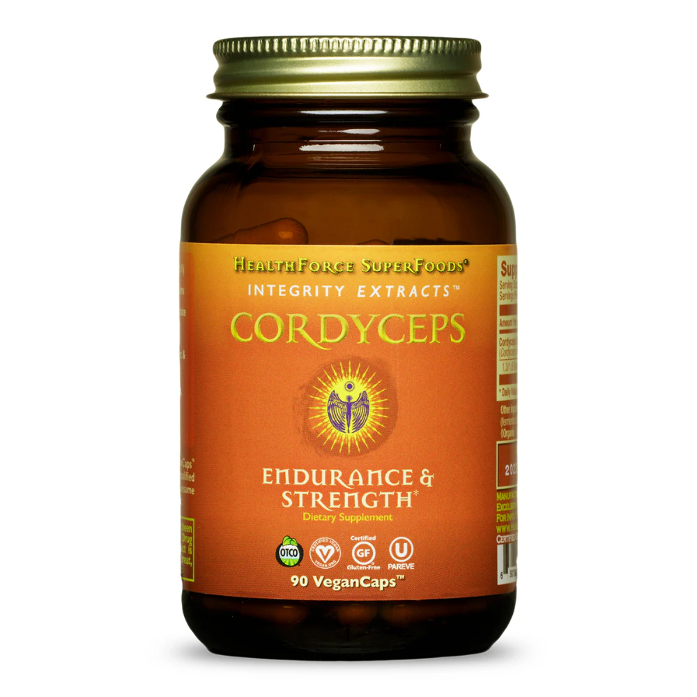 HealthForce Superfoods Integrity Extracts? Cordyceps Mushroom -- 90 VeganCaps