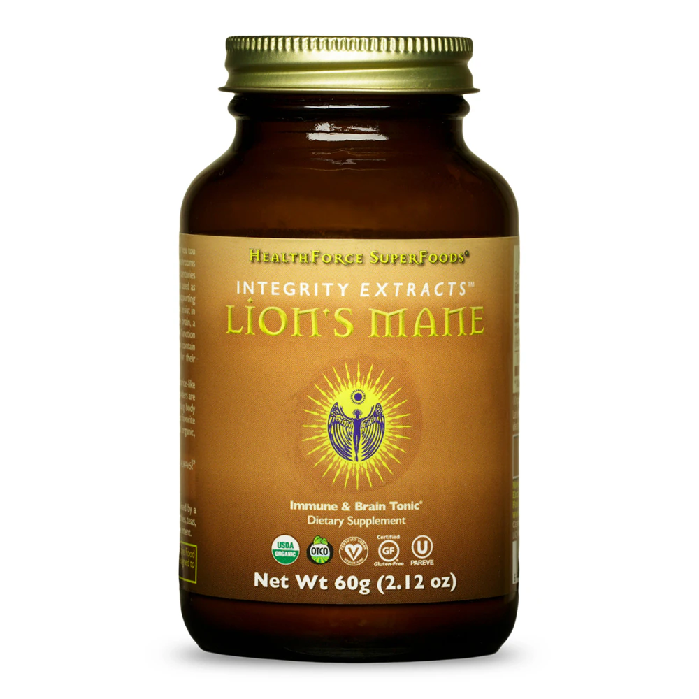 HealthForce Superfoods Integrity Extracts? Lion's Mane Mushroom Powder -- 2.12 oz