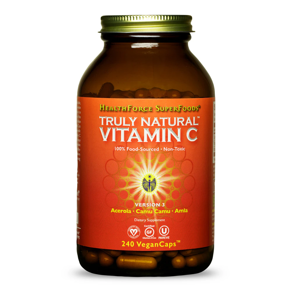 HealthForce Superfoods Truly Natural? Vitamin C -- 240 VeganCaps