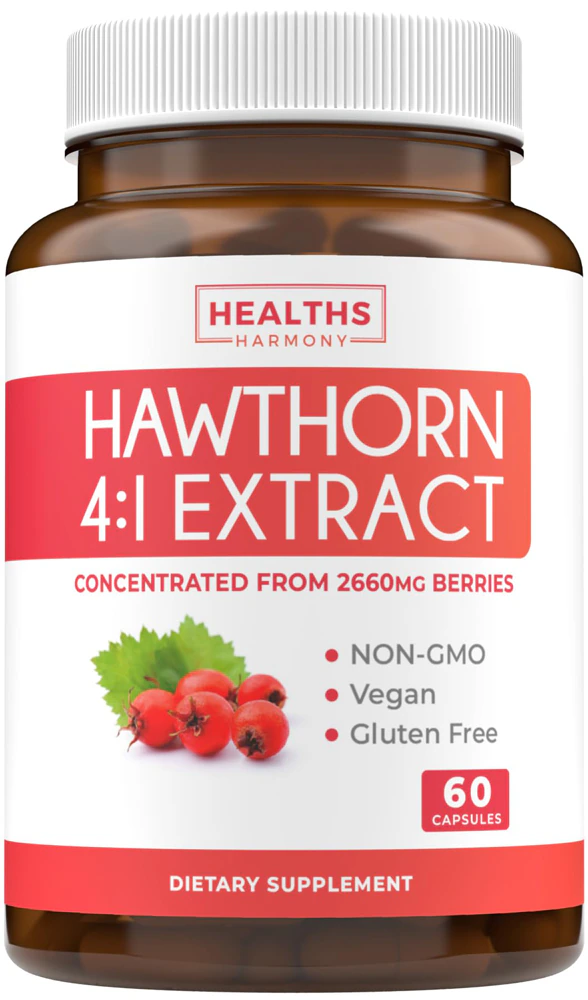 Healths Harmony Hawthorn 4:1 Extract -- 60 Capsules