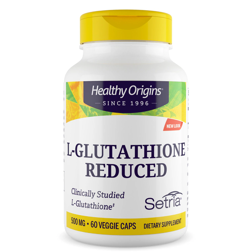 Healthy Origins Setria L-Glutathione Reduced -- 500 mg - 60 Capsules