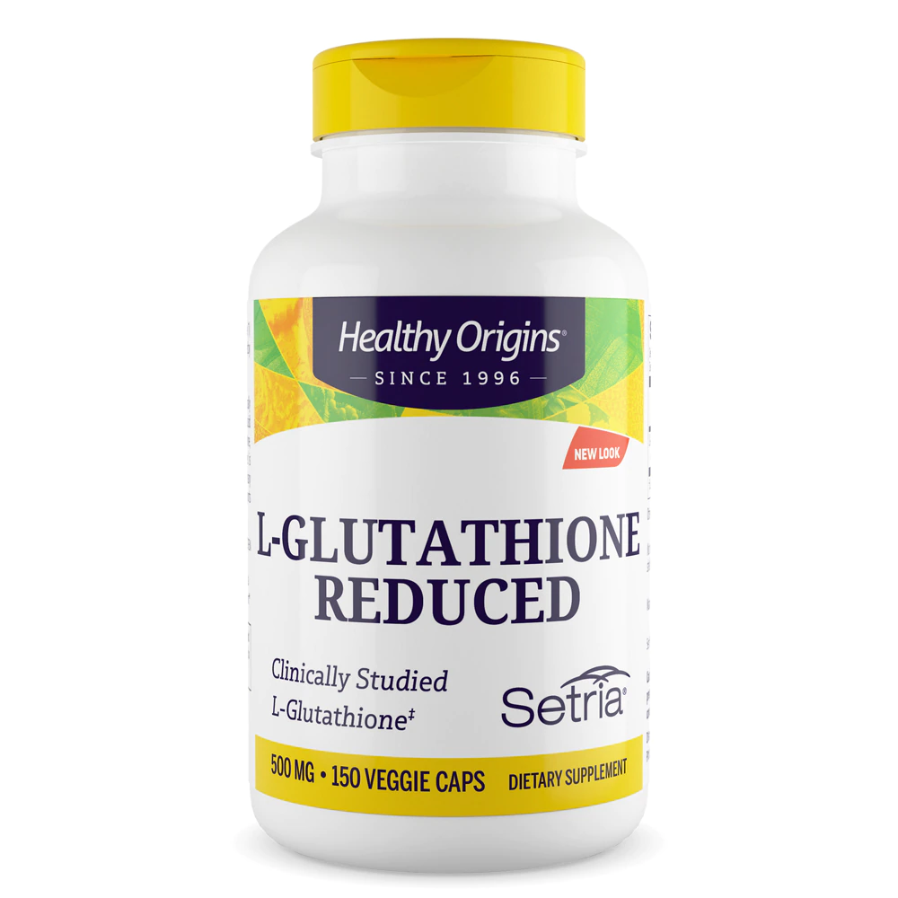 Healthy Origins Setria L-Glutathione Reduced -- 500 mg - 150 Veggie Caps