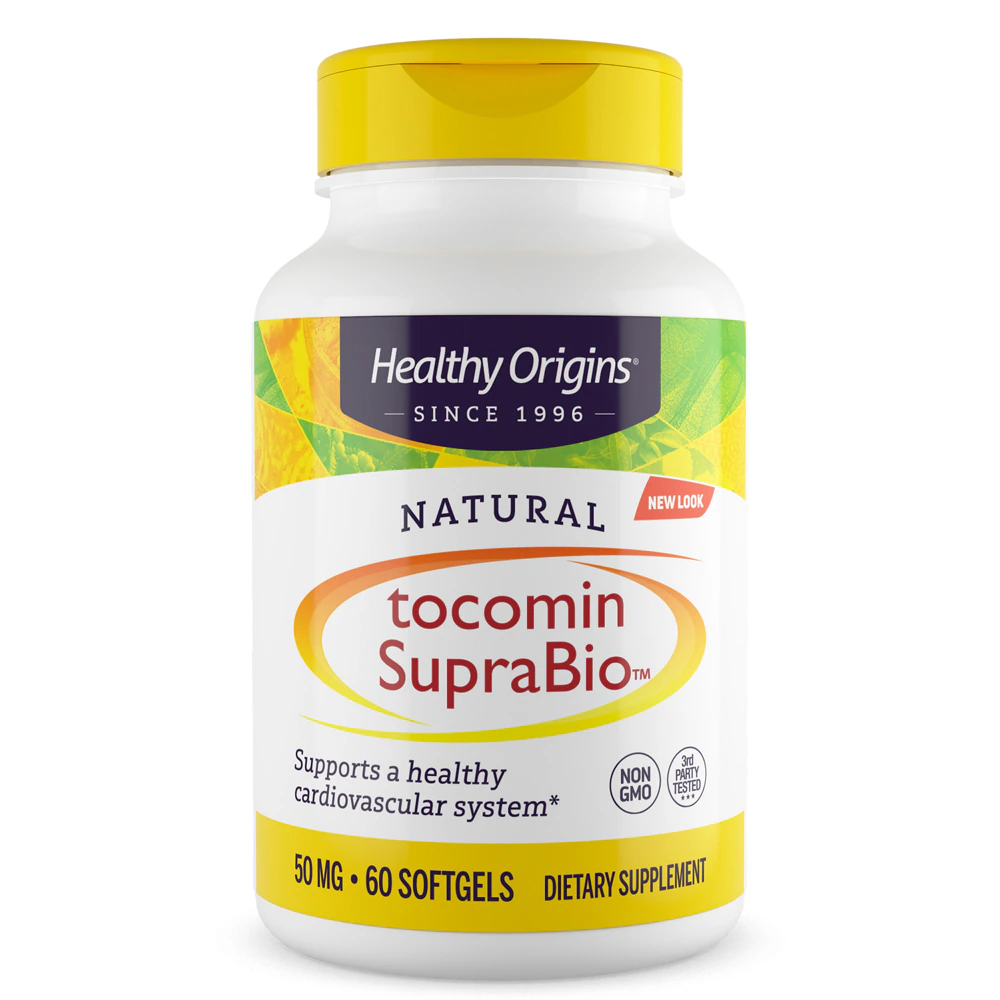 Healthy Origins Tocomin SupraBio -- 50 mg - 60 Softgels