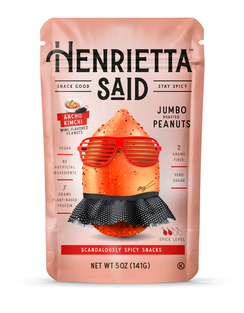 Henrietta Said Jumbo Roasted Peanuts Anho Kimchi -- 5 oz