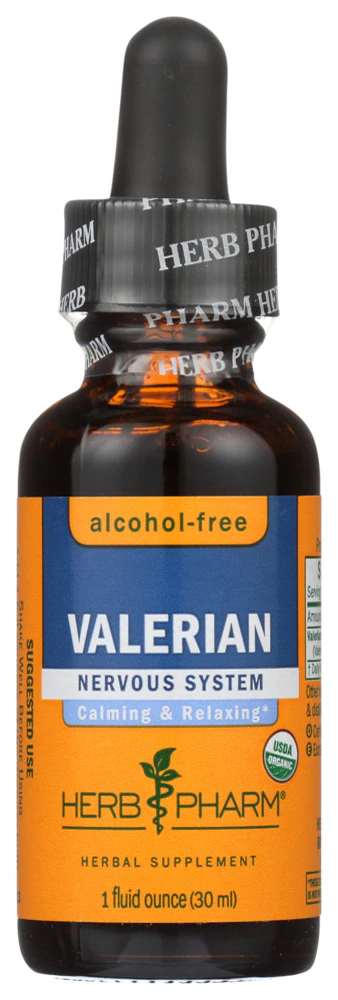 Herb Pharm Valerian Glycerite Alcohol Free -- 1 fl oz