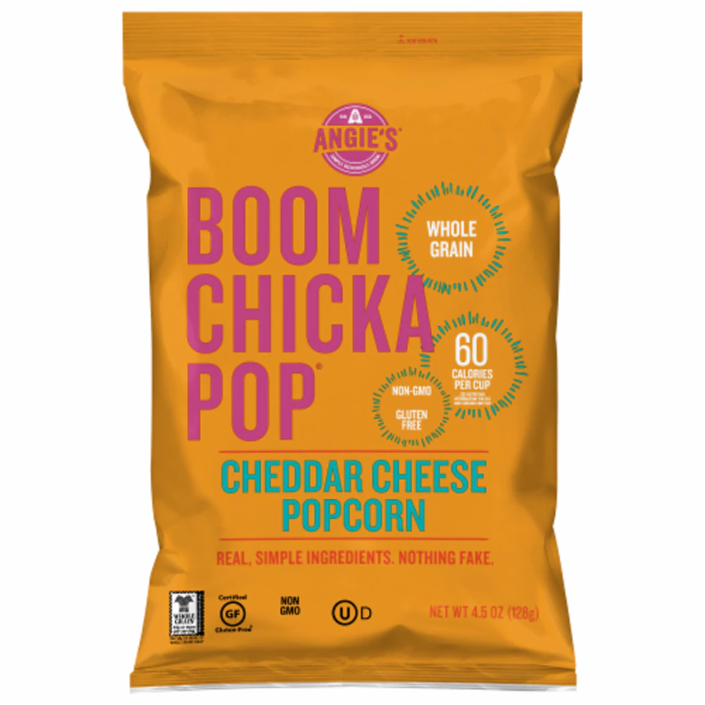 Angie's BoomChickPop Gluten Free Popcorn Cheddar Cheese -- 4.5 oz