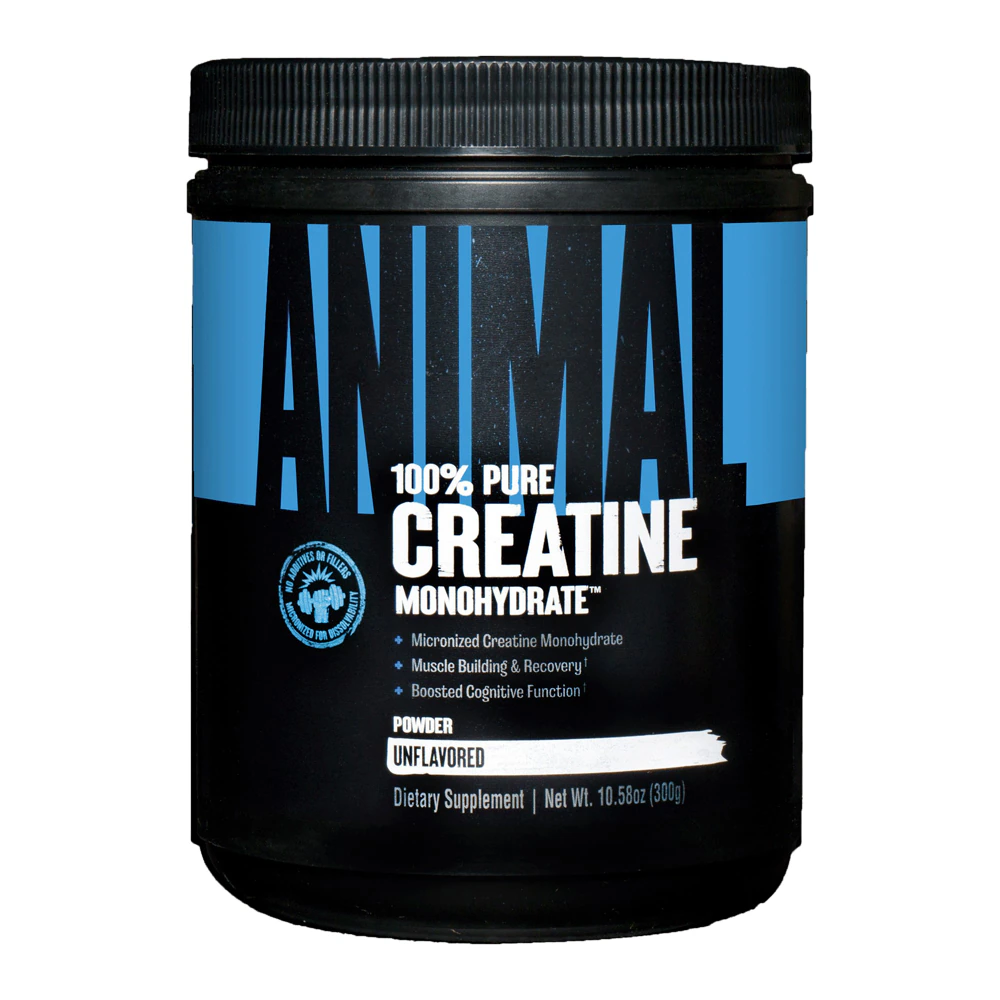 Animal 100% Pure Creatine Monohydrate Unflavored Powder -- 10.58 oz