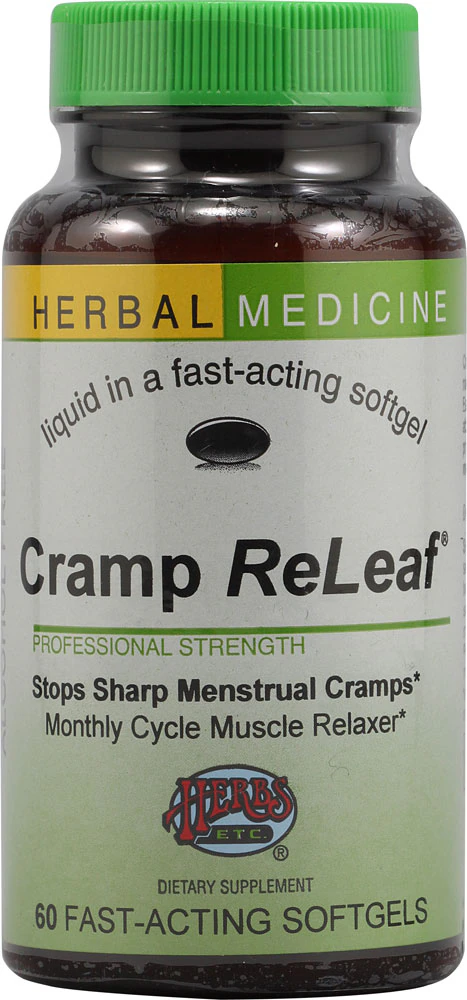 Herbs Etc. Cramp ReLeaf? -- 60 Softgels