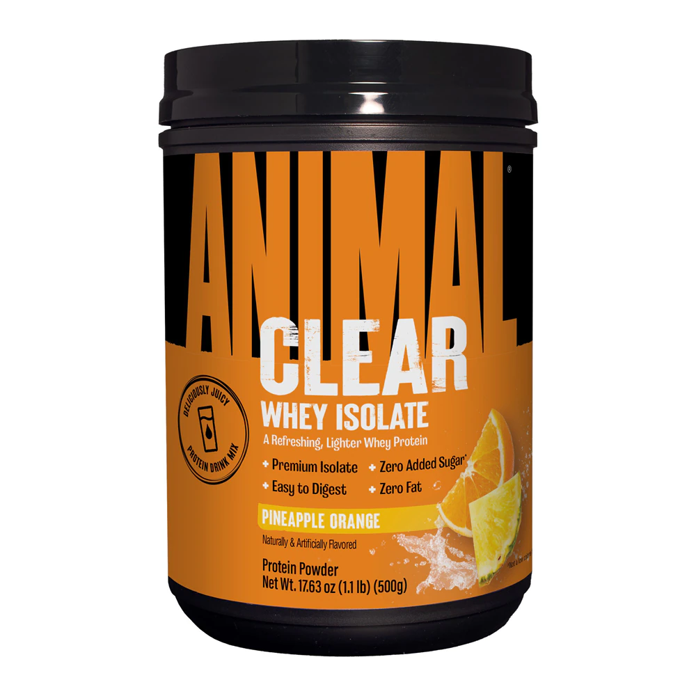 Animal Clear Whey Isolate Pineapple Orange -- 1.1 lb