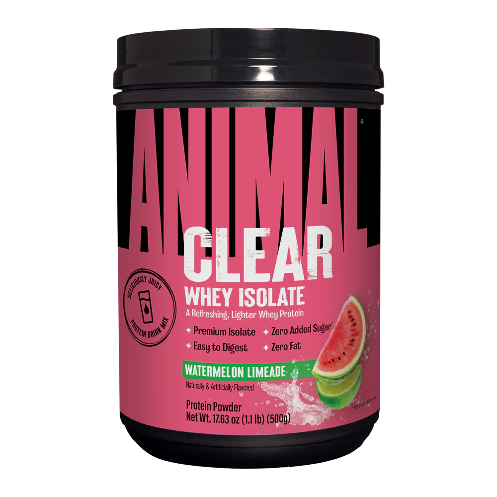 Animal Clear Whey Isolate Watermelon Limeade -- 1.1 lb